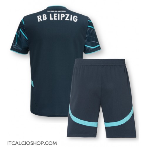 RB Leipzig Terza Maglia Bambino 2024-25 Manica Corta (+ Pantaloni corti)